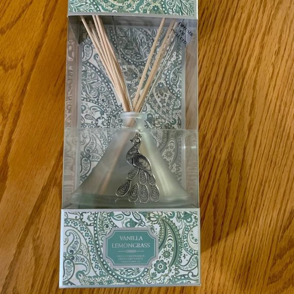 GC Accents Vanilla Lemongrass High Fragrance Reed Diffuser Set Poshmark